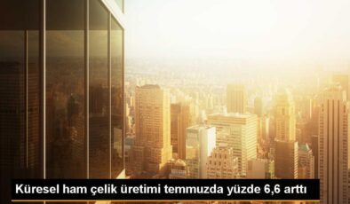 Küresel Ham Çelik Üretimi Yüzde 6,6 Arttı