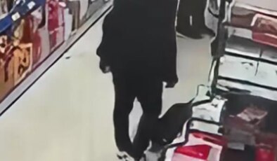 Market Hırsızı Ayakkabı Değiştirdi