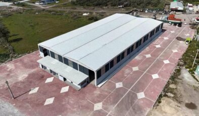 Menemen’de Modern Kapalı Pazar Yeri Tamamlandı