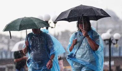 Meteroloji hafta sonu için uyardı: Kuvvetli sağanak yağış geliyor!