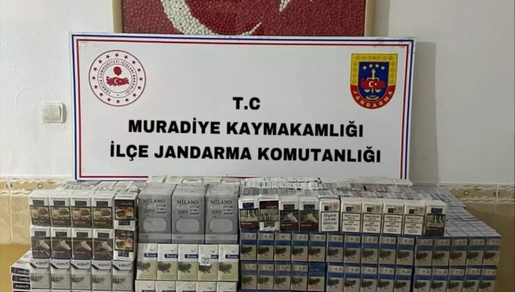 Muradiye’de Kaçak Sigara Operasyonu