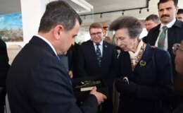 Prenses Anne’den Seddülbahir Kalesi Ziyareti