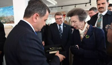 Prenses Anne’den Seddülbahir Kalesi Ziyareti