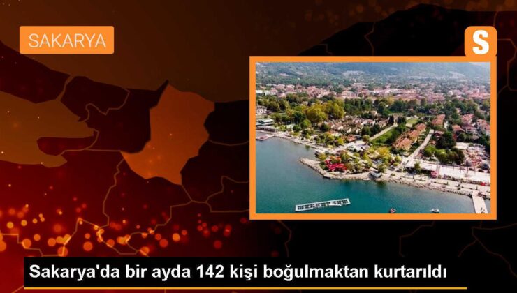 Sakarya Sahillerinde Cankurtaranlar 1 Ayda 142 Kişiyi Kurtardı