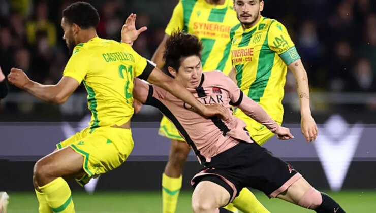 PSG’nin Galibiyet Serisi Nantes’ta Sona Erdi