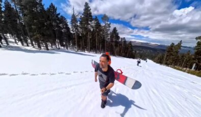 Sarıkamış’ta Nisan’da Kış Keyfi