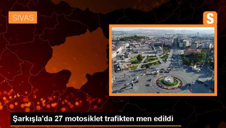 Sivas Şarkışla’da Trafik Denetimi