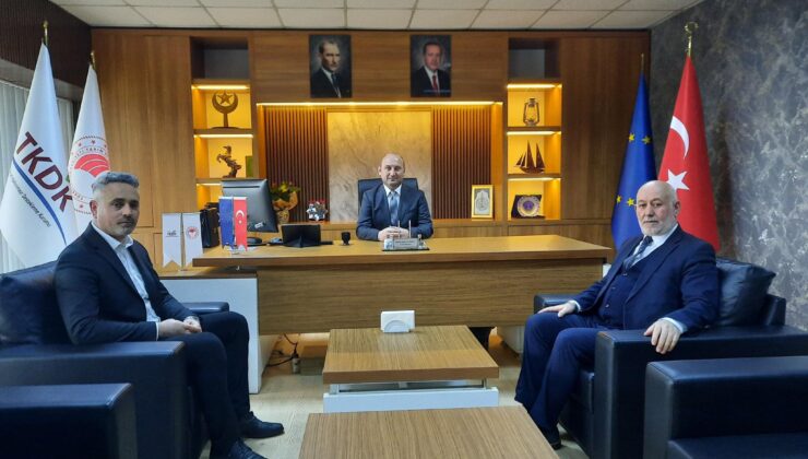Şebinkarahisar’dan TKDK Müdürüne Ziyaret: Tarımsal Kalkınma İçin İş Birliği Mesajı
