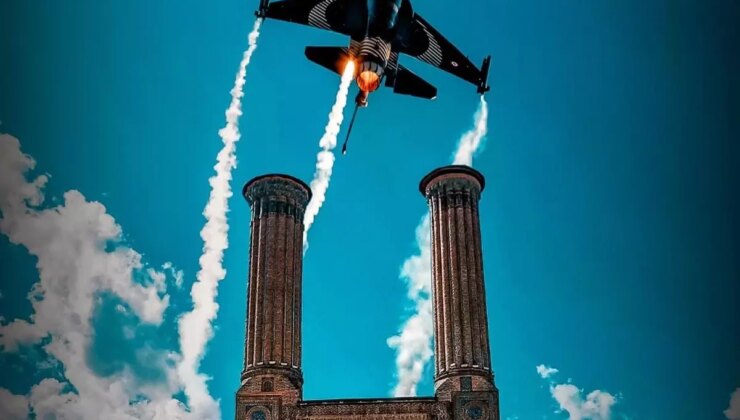 SOLOTÜRK, Erzurum’da Prova Uçuşu Gerçekleştiriyor