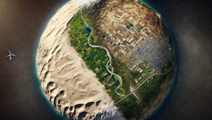 Dünyanın En Kalabalık Çölü Tar Çölü Yeşilleniyor