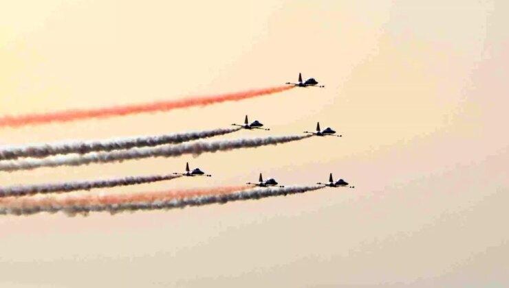 Türk Yıldızları İskenderun’da Unutulmaz Bir Gösteri Düzenledi