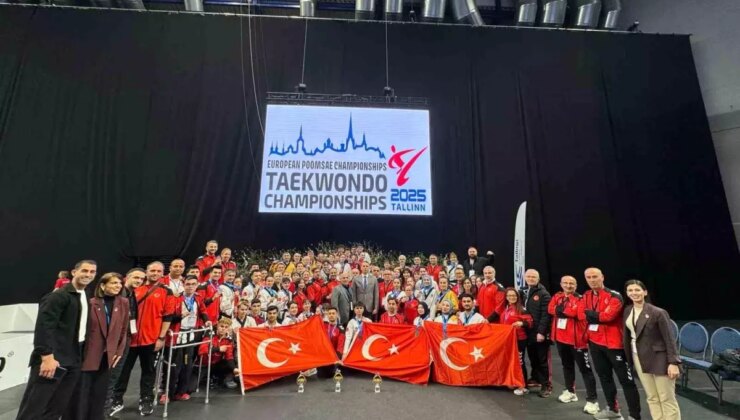Türkiye, Avrupa Taekwondo Şampiyonası’nda 31 Madalya Kazandı