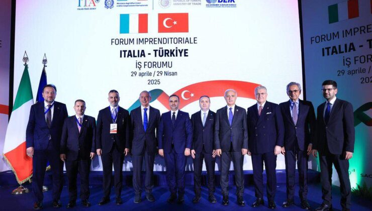Bakan Kacır “Türkiye-İtalya İş Birliğini Yüksek Teknolojiyle Taçlandıracağız”