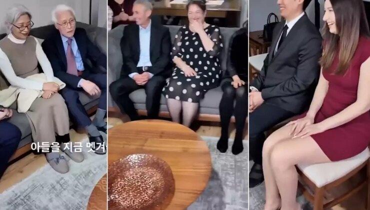 Türkiye’ye kız istemeye gelen Koreli ailenin sözleri güldürdü