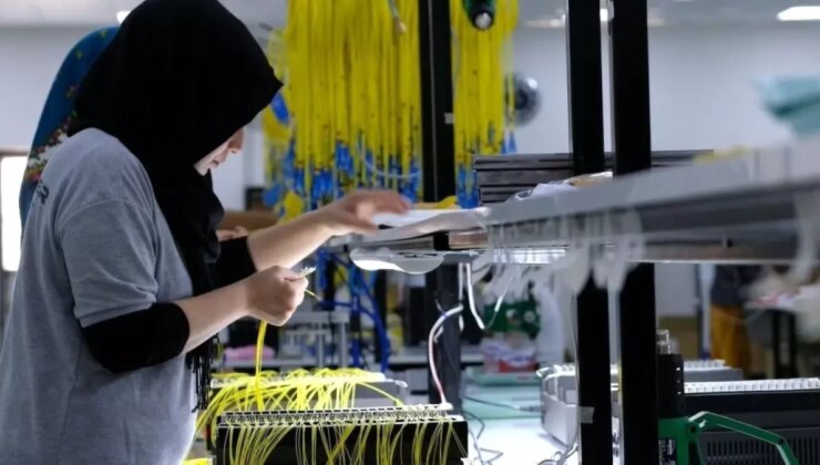 Ücretli Çalışan Sayısı Yüzde 1,1 Arttı