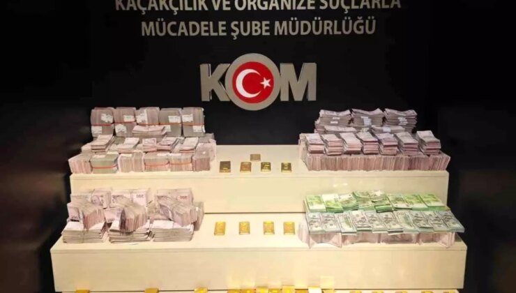 Van’da Kaçak Altın ve Para Operasyonu