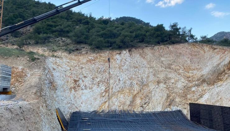 Demir Yolu Viyadük İnşaatında Çökme