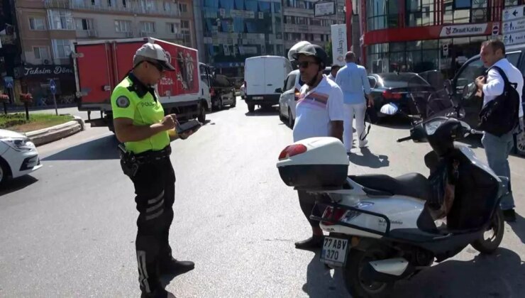 Yalova’da motosiklet denetimleri arttırıldı
