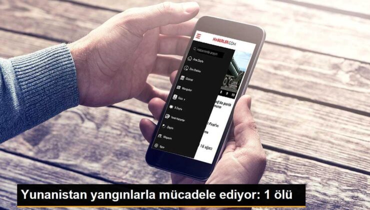 Yunanistan yangınlarla mücadele ediyor: 1 ölü