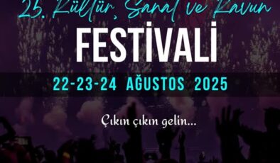 Akıncılar’da 25. Kültür, Sanat ve Kavun Festivali