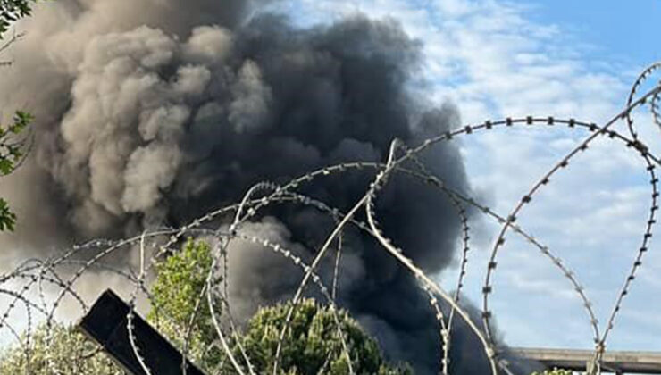 Avcılar’da Üniversite Yerleşkesinde Korkutan Yangın