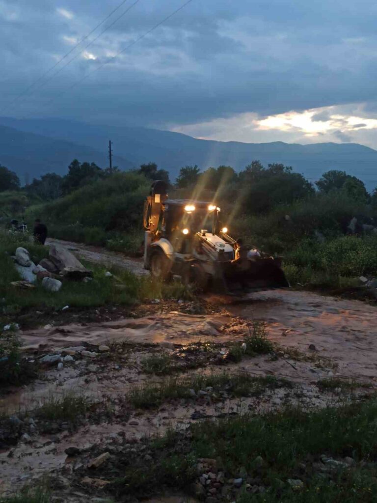 Bozdoğan sağanak yağış