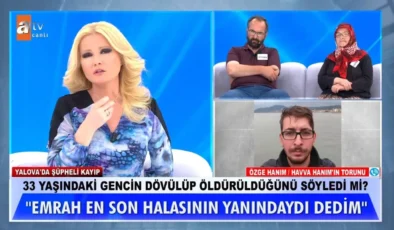 Ordu’da Kayıp Emrah Elveren Olayında Şok İddialar