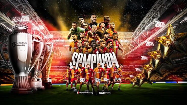 Galatasaray, Kayserispor’u 3-0 Mağlup Ederek Şampiyonluğunu İlan Etti