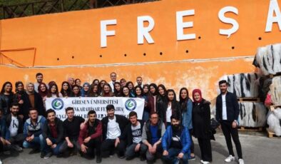 Giresun Üniversitesi’nden Öğrencilere Yerinde Eğitim
