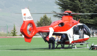 Dağlık İlçelerinde Hava Ambulansı Hayat Kurtarıyor