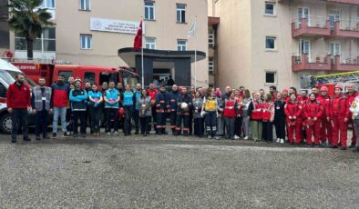 Giresun’da Hastane Afet Planı Kapsamında Tatbikat Gerçekleştirildi