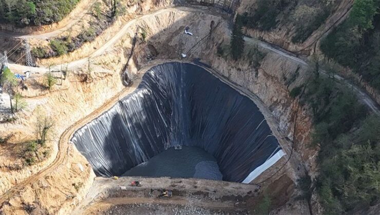Giresun’da Maden Ocağına Atık Su Tepkisi
