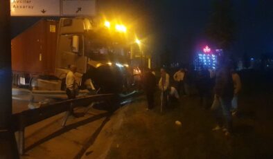 Beylikdüzü’nde Tır Dehşeti