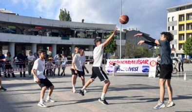 Şebinkarahisar’da Sokak Basketbolu Coşkusu