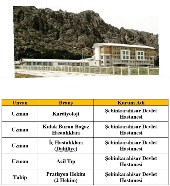 Şebinkarahisar Devlet Hastanesi