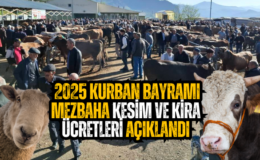 Şebinkarahisar’da 2025 Kurban Bayramı Kesim ve Padok Ücretleri Açıklandı