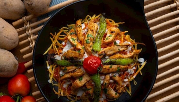 Tavuklu Çökertme Kebabı Tarifi