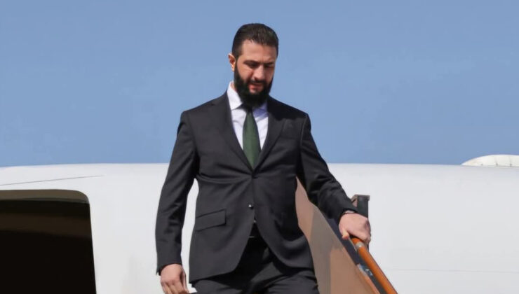 Ahmed Şara’dan ilk Avrupa ziyareti: Paris’e gitti