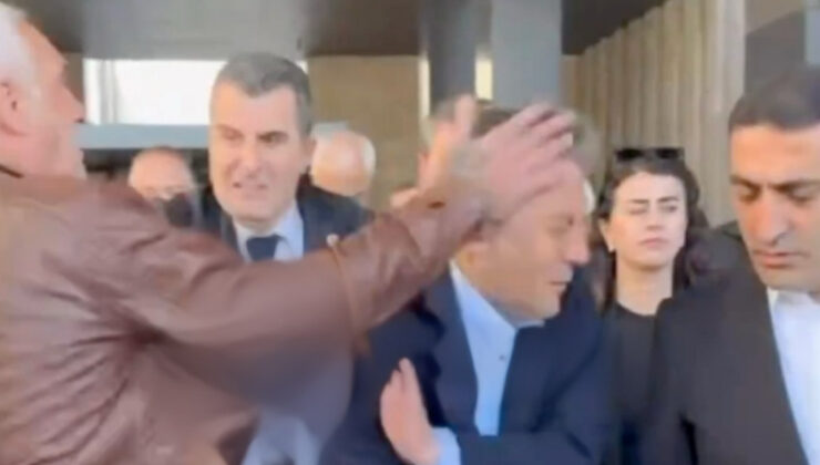 AKM’de Özgür Özel’e saldırı