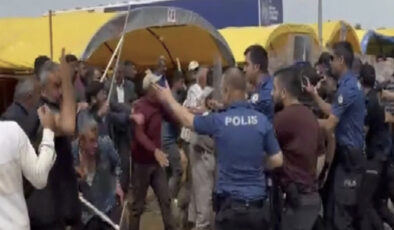 Ankara’da güvenlik güçlerine sopayla saldıran 12 şüpheliye gözaltı