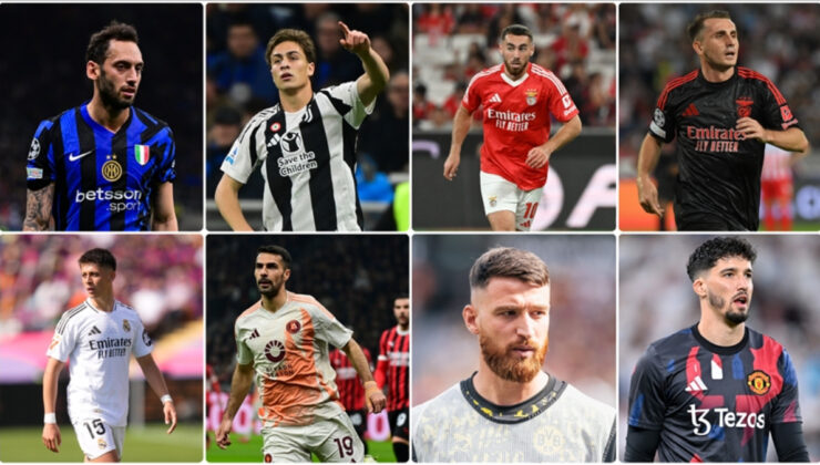 Avrupa’da forma giyen milli oyuncularımızın performansları