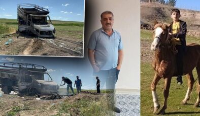 Diyarbakır’da Dehşet: Yanmış Kamyonette Baba ve Oğlu