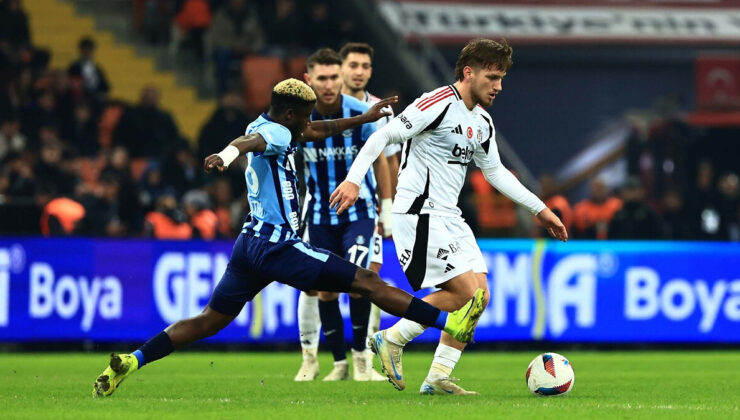 Beşiktaş – Adana Demirspor maçının ilk 11’leri