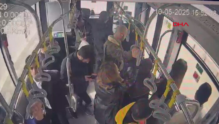 Beylikdüzü’ndeki metrobüs kazası araç içi kamerasında