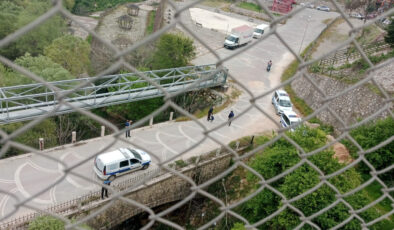 Zabıtalardan Kaçarken Köprü Altına Saklandı