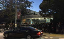 Boğaziçi Üniversitesi’nde göstericiler polise saldırdı