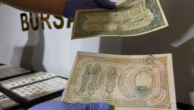 Bursa’da Tarihi Eser Operasyonu