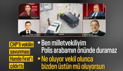 CHP’li Vekilin Şoföründen Skandal Hareket