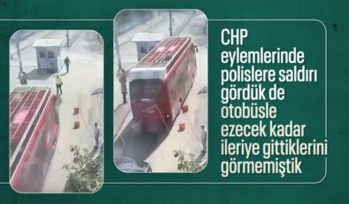 Otobüs Şoföründen Şok Hareket