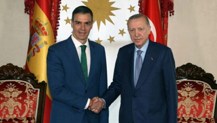 Cumhurbaşkanı Erdoğan, İspanya Başbakanı Sanchez’i kabul etti